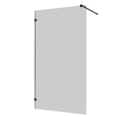 AWT LW inloopdouche profiel loos helderglas/rookglas